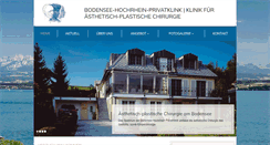 Desktop Screenshot of bh-klinik.com